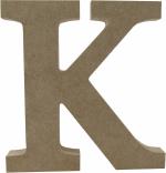 Letra K Individual de Mesa Mdf 15 cm