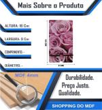 Porta Celular Adesivado Rosas 