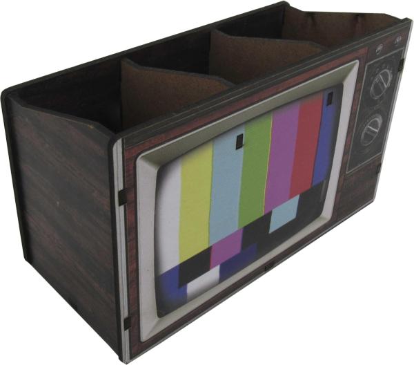 Porta Controle Televisão 3 Partes Mdf