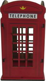 Porta Lápis Cabine Telefonica  Mdf 