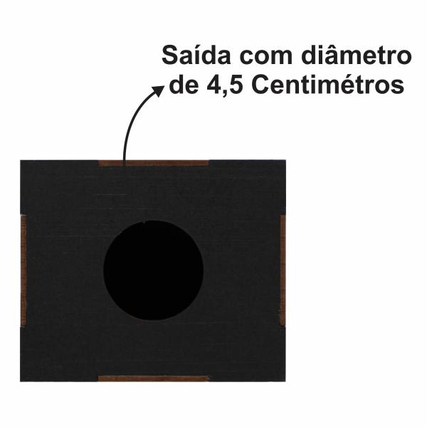 Puxa saco Adesiv. Preto A Cozinha 12x10x27cm  Puxa saco Adesiv. Preto A Cozinha 12x10x27cm