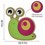Quebra Cabeça Pedagógico caracol