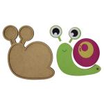 Quebra Cabeça Pedagógico caracol