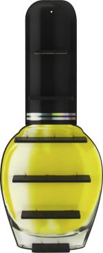 Expositor de Esmalte Amarelo Adesivado
