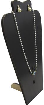 Expositor Organizador  Colares  Bijuteria Preto Mdf