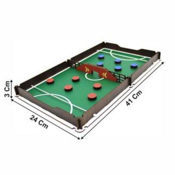 Jogo de Futebol de botão com elástico adesivado 