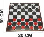 JOGO DE DAMA 4MM ADESIVADO 30X30CM