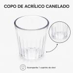 Jogo Roleta Drink Shot MDF Com Copo Acrílico Canelado Dose Festa Amigos Bar Presente Diversão