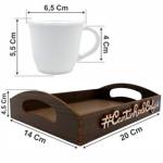 Kit 6 Xícaras Acrílica 