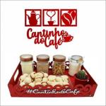KIT BANDEJA CANTINHO DO CAFÉ 35X25X7CM KIT BANDEJA CANTINHO DO CAFÉ 35X25X7CM