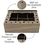 Kit Cantinho Café Completo: 6 Xícaras   Acrílico 85ml + Caixa MDF  Kit Cantinho Café Completo: 6 Xícaras   Acrílico 85ml + Caixa MDF