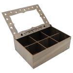 Kit Cantinho Café Completo: 6 Xícaras   Acrílico 85ml + Caixa MDF  Kit Cantinho Café Completo: 6 Xícaras   Acrílico 85ml + Caixa MDF