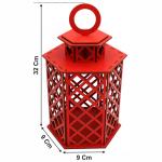 Lamparina G Vermelha MDF para Casamento – Decoração Charmosa e Elegante para Festas Lamparina G Vermelha MDF para Casamento – Decoração Charmosa e Elegante para Festas