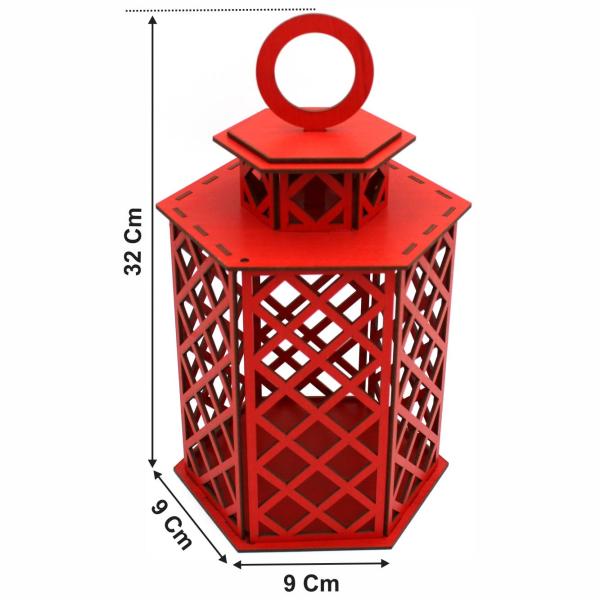 Lamparina G Vermelha MDF para Casamento – Decoração Charmosa e Elegante para Festas Lamparina G Vermelha MDF para Casamento – Decoração Charmosa e Elegante para Festas
