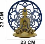 Mandala Buda c/ Base Ad. Azul