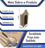 ORATORIO ARABESCO G 17X7X25CM MDF Crú