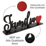 Palavra de Mesa Com Base Familia MDF