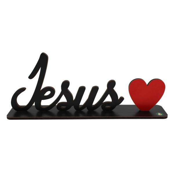 Palavra de Mesa Com Base Jesus  MDF
