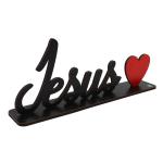 Palavra de Mesa Com Base Jesus  MDF