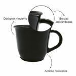 Pedestal Amadeirado Porta Xicaras Mancebo Mdf