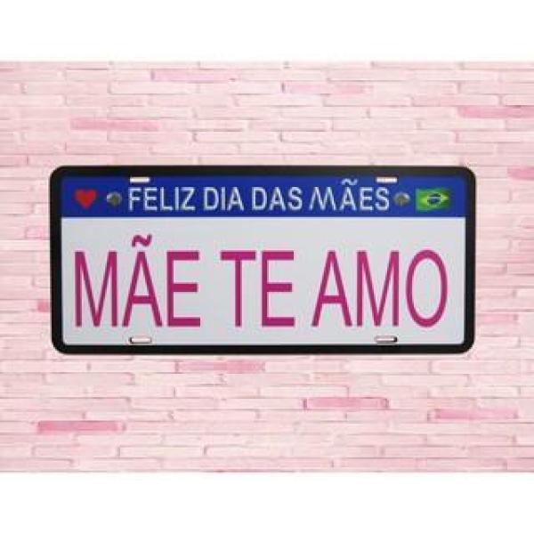 PLACA CARRO ADESIV.MAE 32,5X14,5CM 