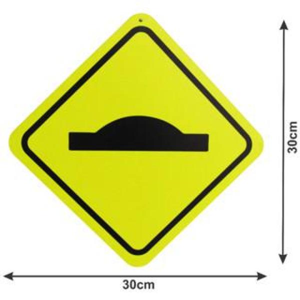 Placa Decorativa Parede Decoração Lombada 30cm Trânsito MDF