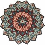 Placa Quadro Mandala Recorte Grande Mdf