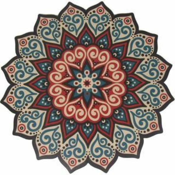 Placa Quadro Mandala Recorte Grande Mdf