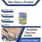 Placa Suspensa Sisal Decoração Agradecer 4 Partes 