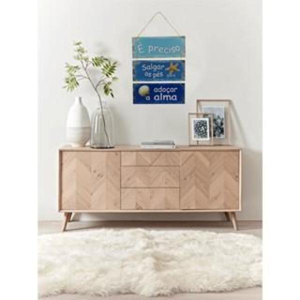 Placas Decorativas Suspensa Sisal Decoração É Preciso Salgar os Pés 3 Partes 