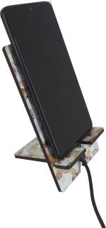 Porta Celular Adesivado Borboletas Mdf