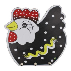 Porta Chave Galinha Pintadinha 23x22cm Mdf