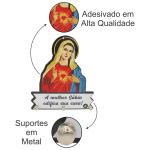 Porta Chave Imagens 17x20 - Imaculado Coração de Maria