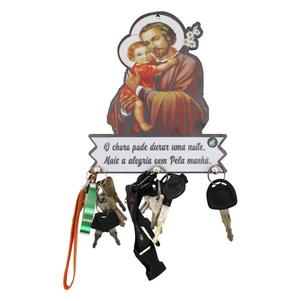 Porta Chave Imagens 17x20 - Santo Antonio