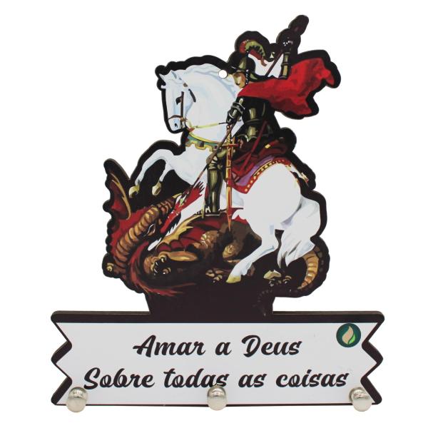 Porta Chave Imagens 17x20 - São Jorge