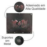 Porta Chaves AC/DC 22x17cm Mdf 