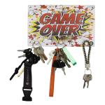 Porta Chaves  Game Over 12x20cm Mdf