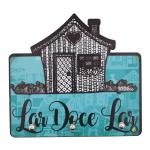 Porta Chaves Lar Doce Lar 20x21 Mdf