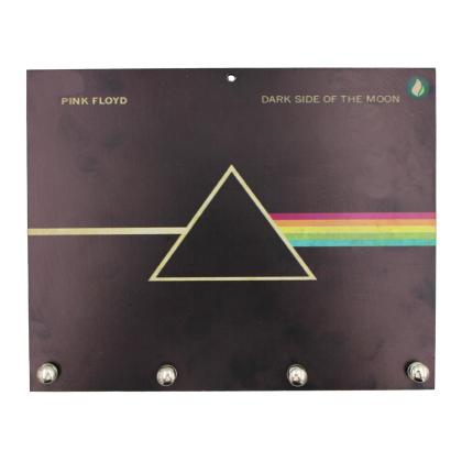 Porta Chaves Pink Floyd 22x17cm Mdf