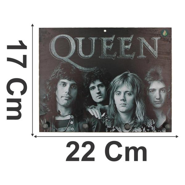 Porta Chaves Queen 22x17cm Mdf