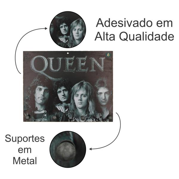 Porta Chaves Queen 22x17cm Mdf