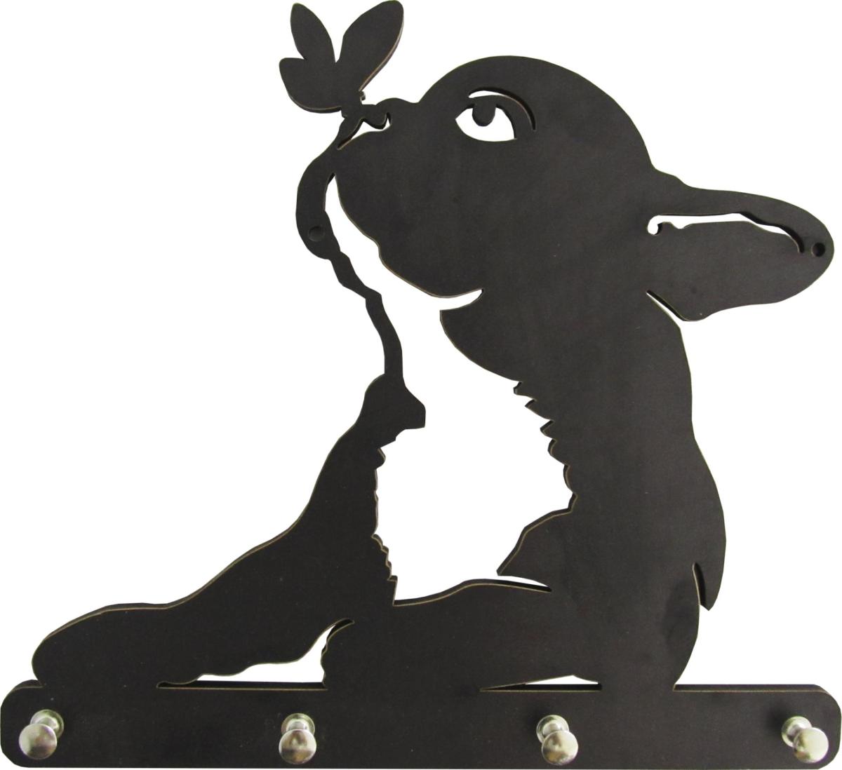 Porta Chaves Recortes Dog e Boboleta