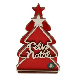 Porta guardanapos  árvore de natal mdf