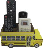 Porta Controle Ônibus Amarelo Mdf