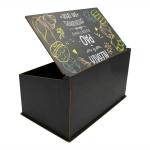 PORTA PÃO PINTADO ALEGRIA PRETO - 33X21X19CM PORTA PÃO PINTADO ALEGRIA PRETO - 33X21X19CM