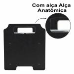 Porta Temperos MDF Pintado p/ Mesa com 6 Potes para Condimentos e Mantimentos 180 ml cesta caixote