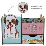 Porta Treco Organizador Cachorrinho Mdf 