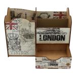 Porta Treco Organizador Londres Com Gaveta   Mdf 