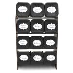 PRATELEIRA PORTA TEMPERO PINTADO C/12 POTES PRATELEIRA PORTA TEMPERO PINTADO C/12 POTES