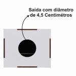 Puxa saco Adesiv. Branco Nosso Lar 12x10x27cm  Puxa saco Adesiv. Branco Nosso Lar 12x10x27cm